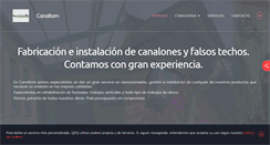 Desktop Screenshot of canalones-ciudad-real.com