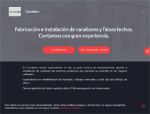 Tablet Screenshot of canalones-ciudad-real.com
